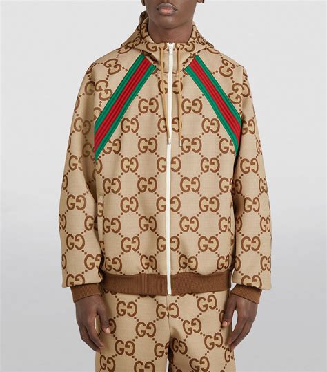 gucci spijkerjas heren|Gucci hooded jacket men.